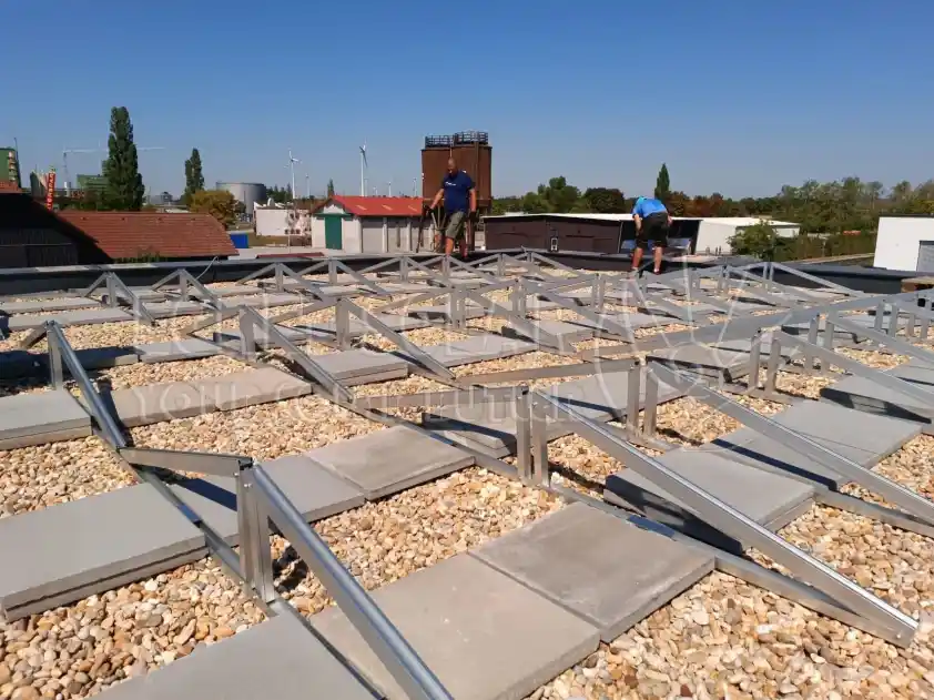 Doğu-batı balastlı güneş enerjisi montaj sistemi nasıl kurulur?