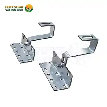 Adjustable Roof Hooks for Tile Roof Solar Mounting