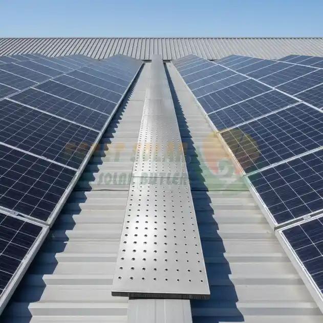 Solar Roof Mounting ZAM Walkway